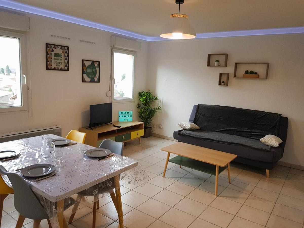 Tout Confort ! Calme, Climatisation, Vue Degagee, Ville ,Parking Gratuit, Ascenseur, Wifi Carcassonne Exterior foto