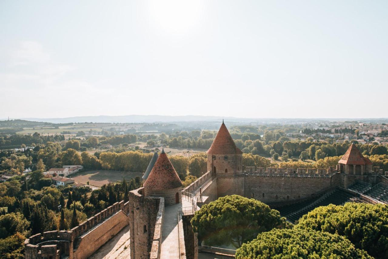 Tout Confort ! Calme, Climatisation, Vue Degagee, Ville ,Parking Gratuit, Ascenseur, Wifi Carcassonne Exterior foto