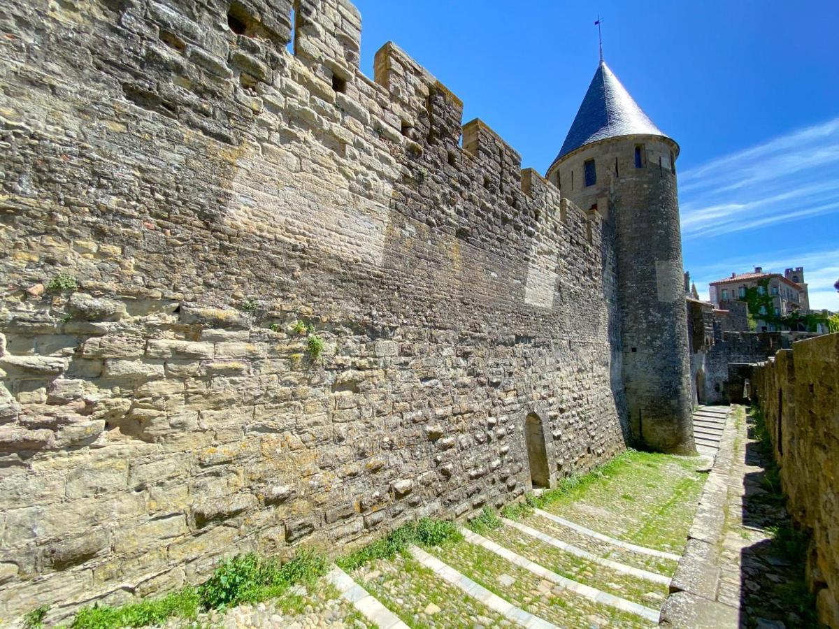 Tout Confort ! Calme, Climatisation, Vue Degagee, Ville ,Parking Gratuit, Ascenseur, Wifi Carcassonne Exterior foto